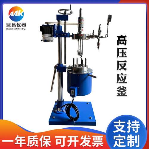 FCF系列不锈钢高压反应釜手动升降高压反应釜高温高压反应罐