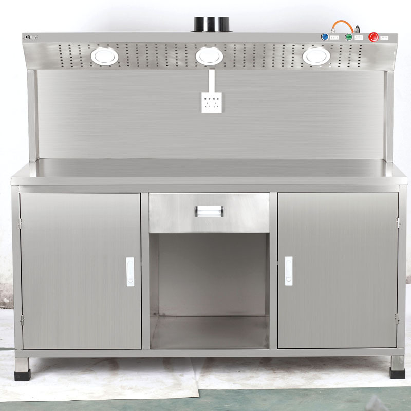 环保型不锈钢调漆工作台汽车维修喷漆钣喷工作桌清洗FRS010052