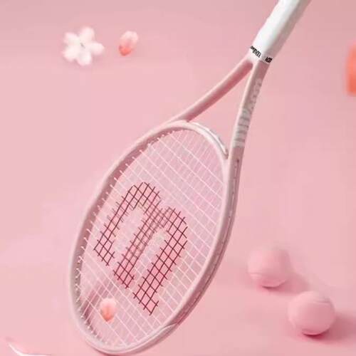 威尔胜网球拍限定樱花粉Wilson2