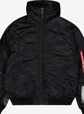 代购Alpha Industries阿尔法工业男士夹克保暖防风加绒棉质户外