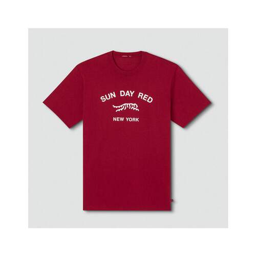 海外代购sun day red男士高尔夫上装短袖圆领高尔夫运动日常休闲