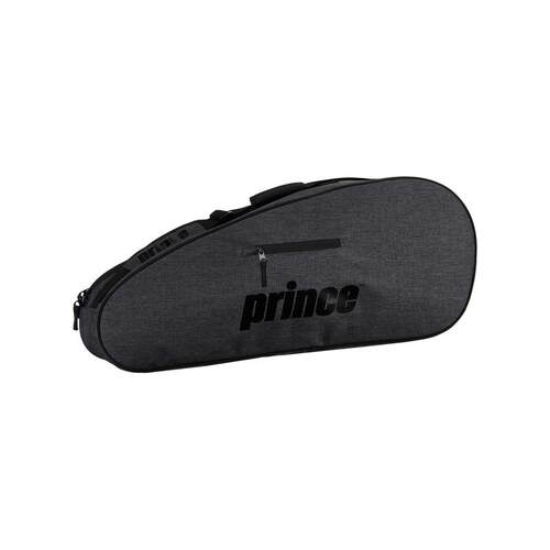 代购Prince王子网球包容纳三支球拍带侧袋前袋设计可调节肩带