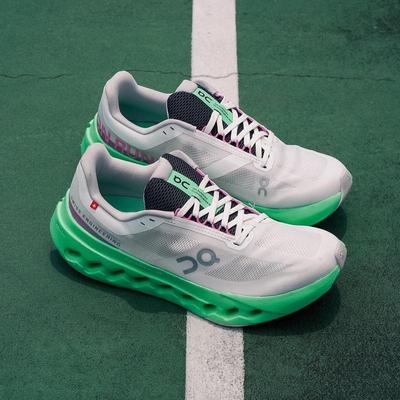 代购On Cloudsurfer Next昂跑狼灰绿拼色男士缓震耐磨运动跑鞋25