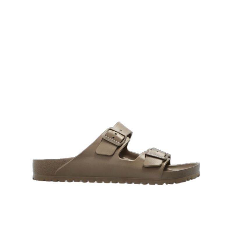 代购Birkenstock男士拖鞋透气轻便软底防滑双扣橡胶鞋面平底