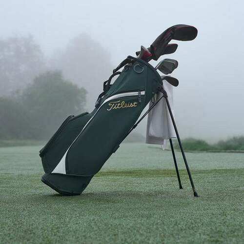 代购titleist Tee Time Players S4专业限定高尔夫球包金标松木色