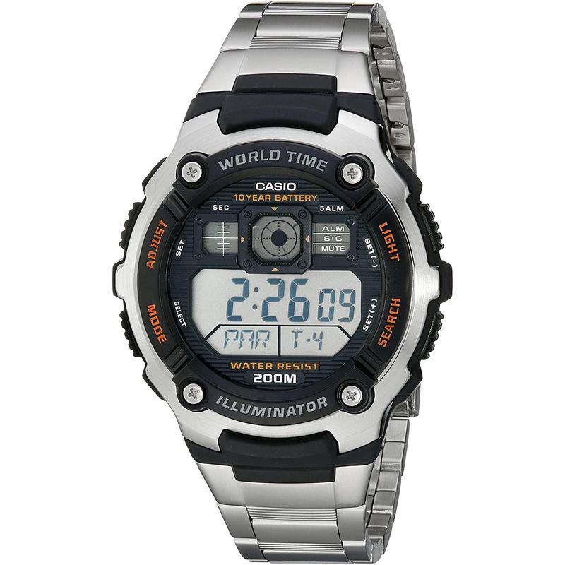 CASIO卡西欧日韩腕表AE2000WD1AV男款专柜2024新款代购美国款手表