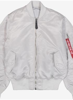 代购Alpha Industries阿尔法工业男士夹克保暖防风白色棉质春秋