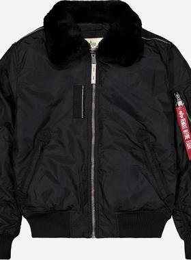 代购Alpha Industries阿尔法工业男士夹克保暖防风加绒棉质秋冬