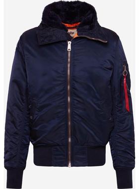 代购Alpha Industries阿尔法工业男士夹克保暖防风加绒棉质秋冬