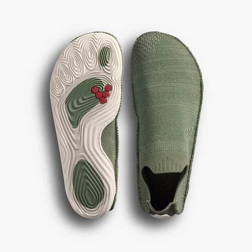 代购VIVOBAREFOOT Sensus Slip On Knit赤足鞋透气针织男士运动