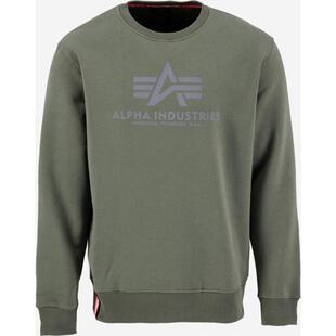 代购Alpha Industries阿尔法工业男士卫衣保暖舒适棉质长袖日常