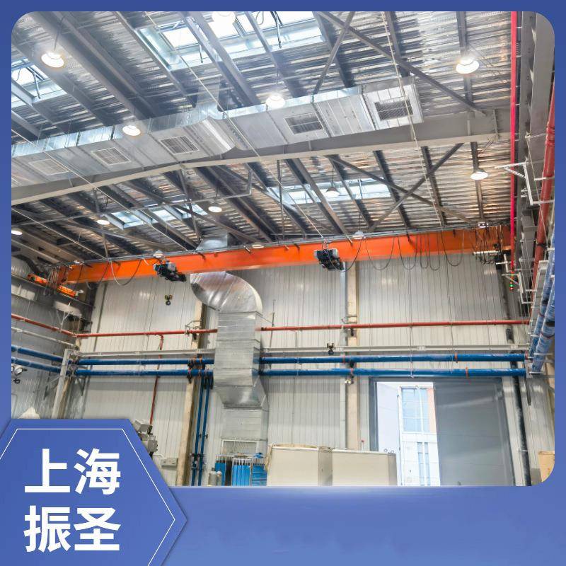 LDE型5吨+5吨双吊点单梁行车上海10吨双吊钩起重机单梁航吊厂家