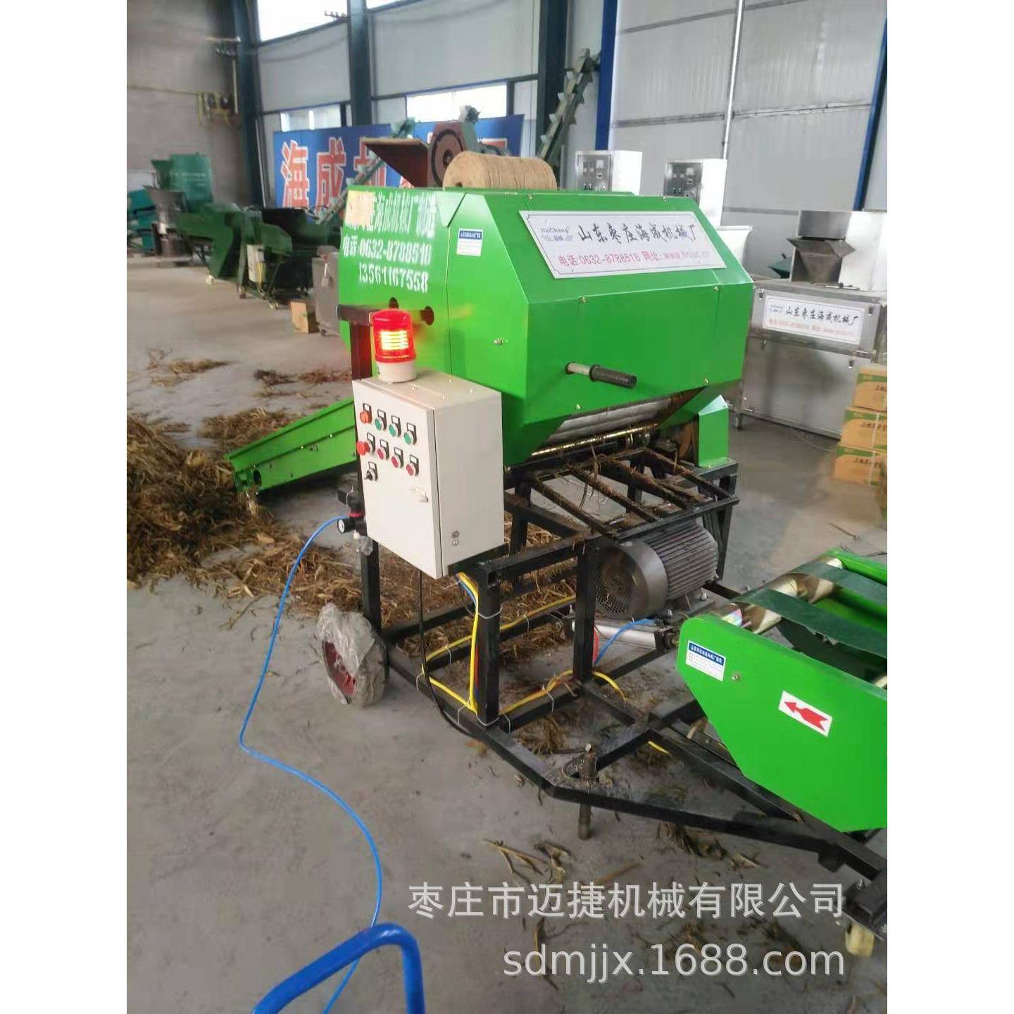 升级款云南圆捆包膜机牧场牛羊饲草料打捆机秸秆青贮打捆包膜机