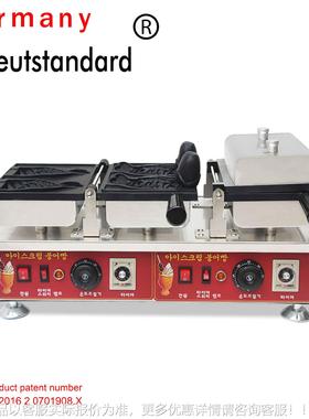 鲷鱼烧机韩国淋冰淇淋鲷鱼烧机雪鲷糕皮冰淇壳EEJ鱼烧鱼烧鱼型烤