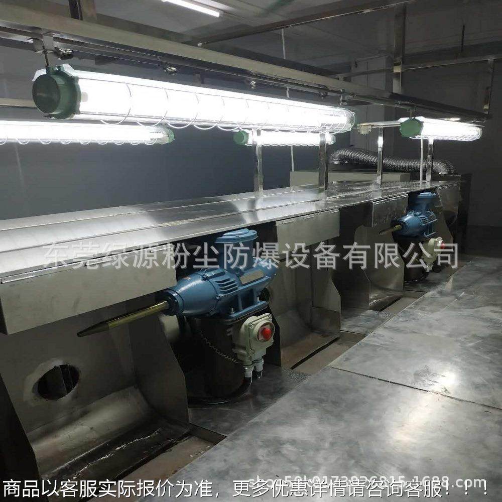 式五环金抛光设备尘防粉爆设备保磨房A湿湿式打磨除尘设备