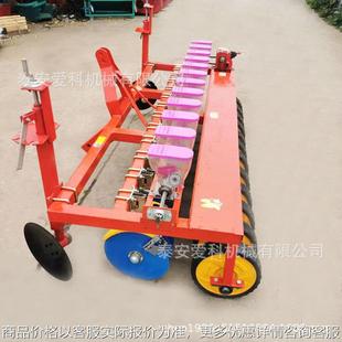 四轮车带萝卜油菜播种机有视频可定做旋耕机配套谷子精播机