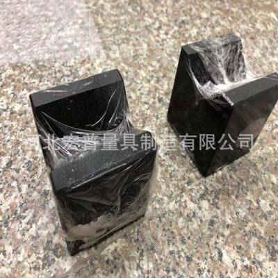 大理石V型块划线V形铁高精度花岗石单口90度V型架检验等高V型块
