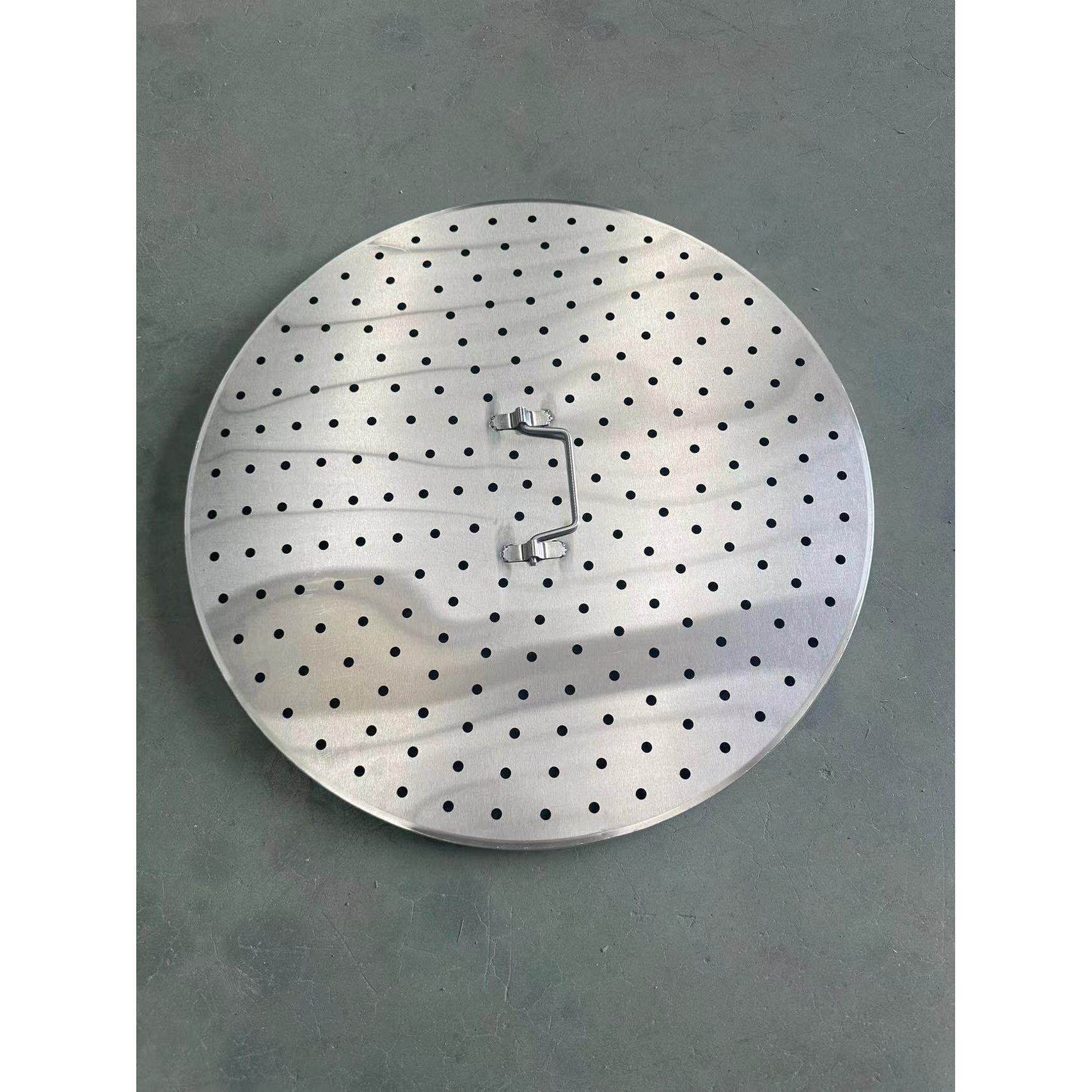 下篦子不锈钢圆形熏肉工具熟食篦子锅底防烧焦垫压肉篦子熏蒸架垫
