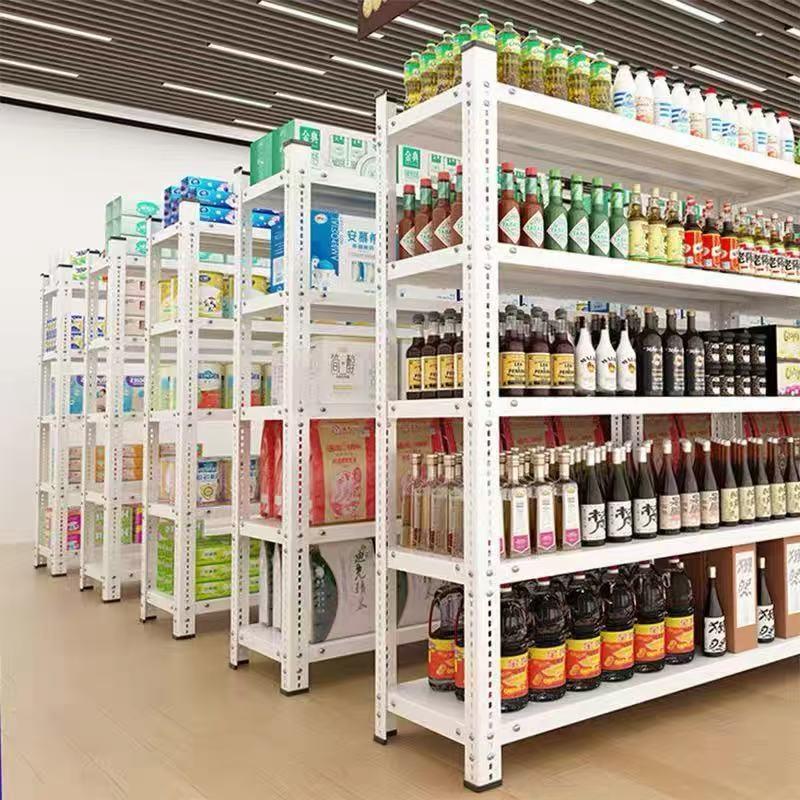 超市展示架仓库货架仓储铁架子角钢家用储物置物架多功能自由组合