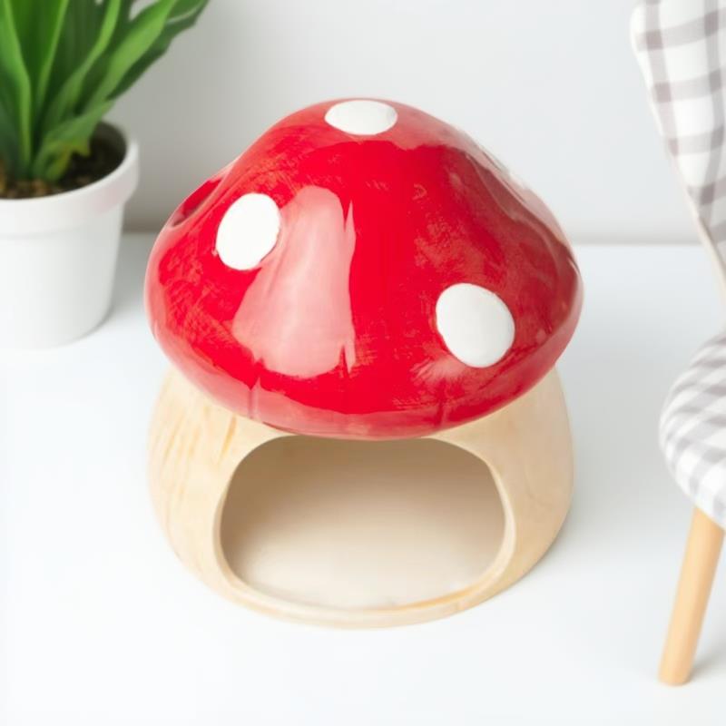 乌龟蘑菇躲避屋躲避屋小乌龟躲避陶瓷躲避仓鼠躲（满百包邮）