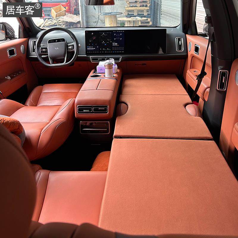 适用于 于理想L7非充气车载旅行海绵床垫前后排自驾游午睡汽车内