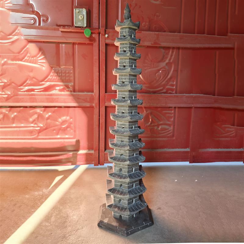 石雕青石板文昌塔5层7层9层11层13层石材石头雕刻石宝塔风水摆件