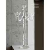 若奈L@Lique冰火之歌水晶烛台手工雕花家宴装 饰釉