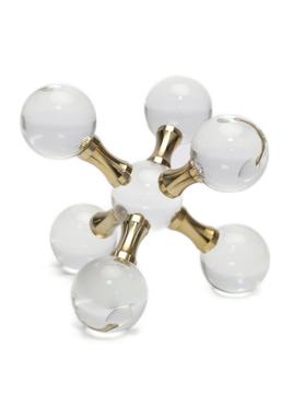 现代轻奢水晶几何艺术摆件客厅办公室电视柜玄关家居软装饰品