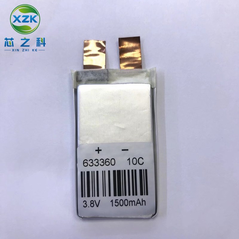 电芯工厂603360高倍率锂电池5C 1500MAHI 3.7V 航模锂电池633360