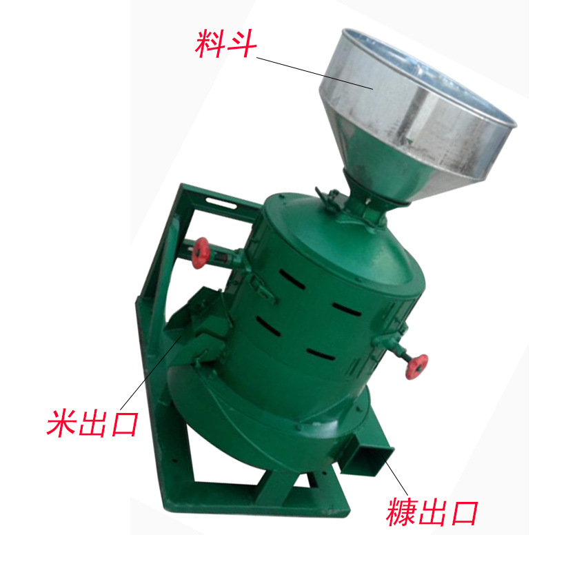 厂家稻谷辊式去皮碾米机家用小型经济实用款碾米机苍耳子去刺机