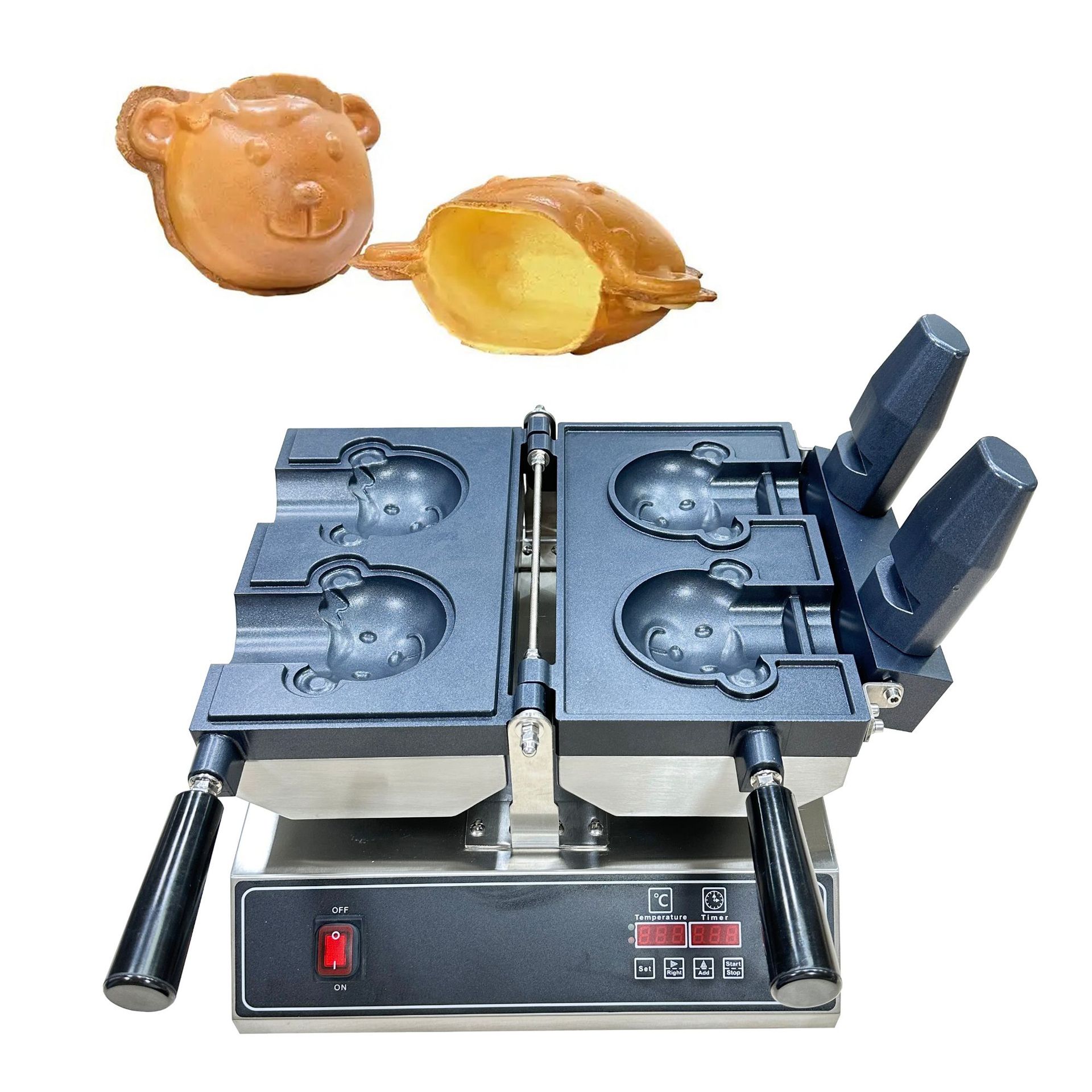 广州首飞厨具单头商用鲷鱼烧炉小型商业设备冰激凌蛋筒机