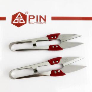 缝纫U型线头剪家用手工十字绣小剪刀 大吉出品PIN不锈钢小纱剪服装