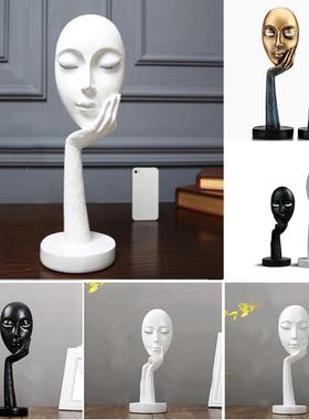 北欧思考者美睫创意家装饰品摆件客厅电视柜装饰柜美课工艺品摆设