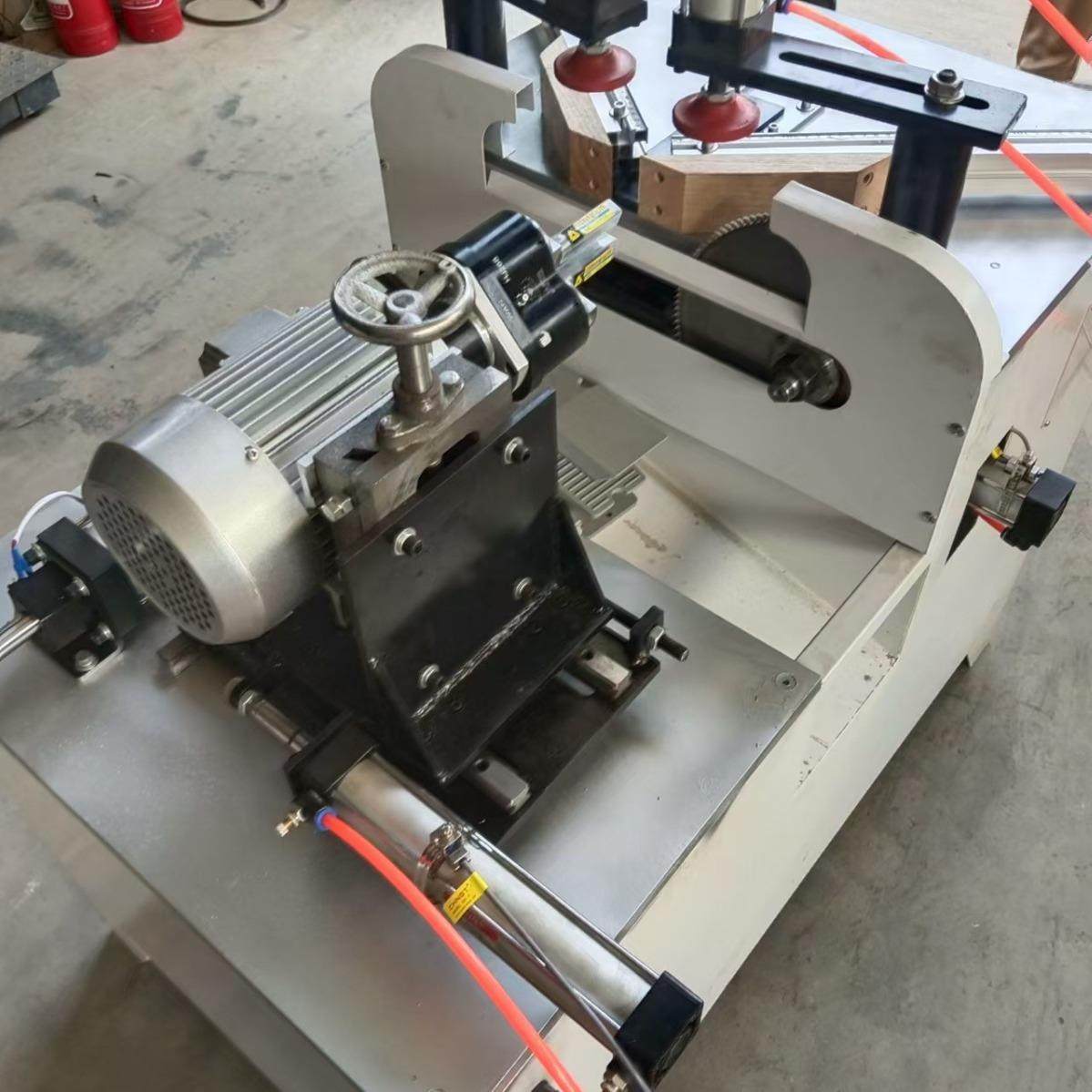 打孔一体机45度用于木材铝材PVC吸塑板相框切角机打孔机雕刻机,五金/工具,机床,淘宝优惠券,粉丝福利购,淘宝优惠卷