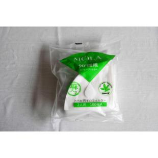 MOLA麻纤维v60漂白01咖啡滤纸 无异味 手冲咖啡过滤 滴漏式