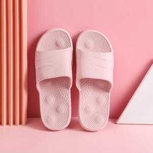 女士软底夏天洗澡防滑按摩静音家用情侣男士 日本ZD拖鞋 厚底居家