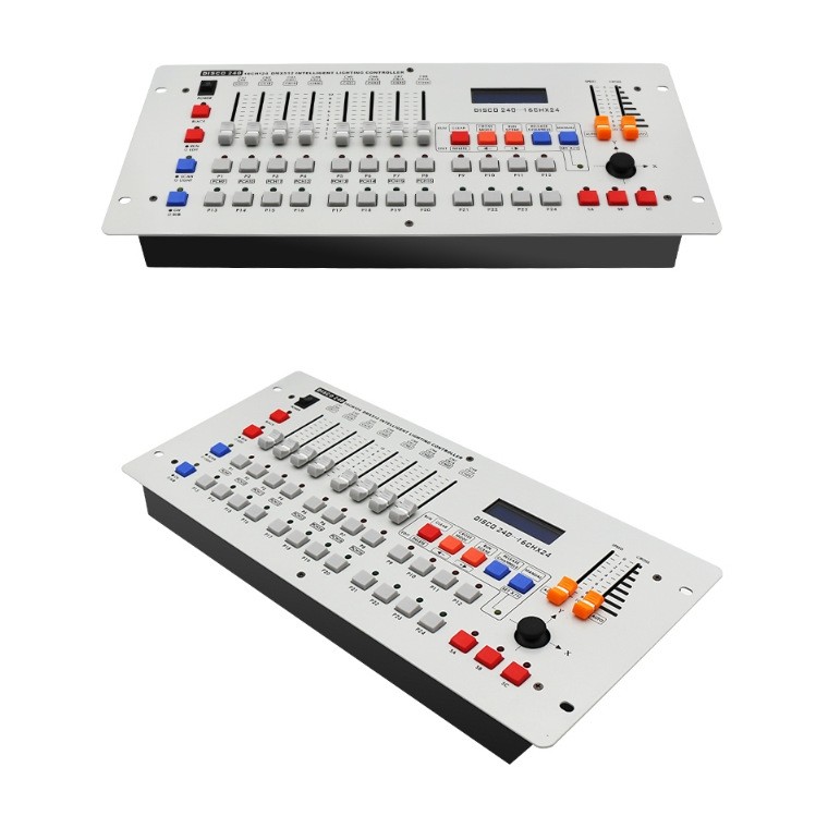 DMX512控台240灯光控制台LED帕灯摇头灯控制器婚庆灯光调光灯