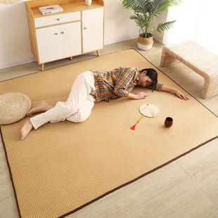 家用日式 夏季 冰丝凉席地垫客厅茶几榻榻米防滑垫子满铺房间爬行垫