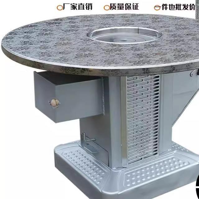 柴火炉子家用农村室内烧蜂窝煤灶多功能回风烤火炉柴煤两用取暖炉