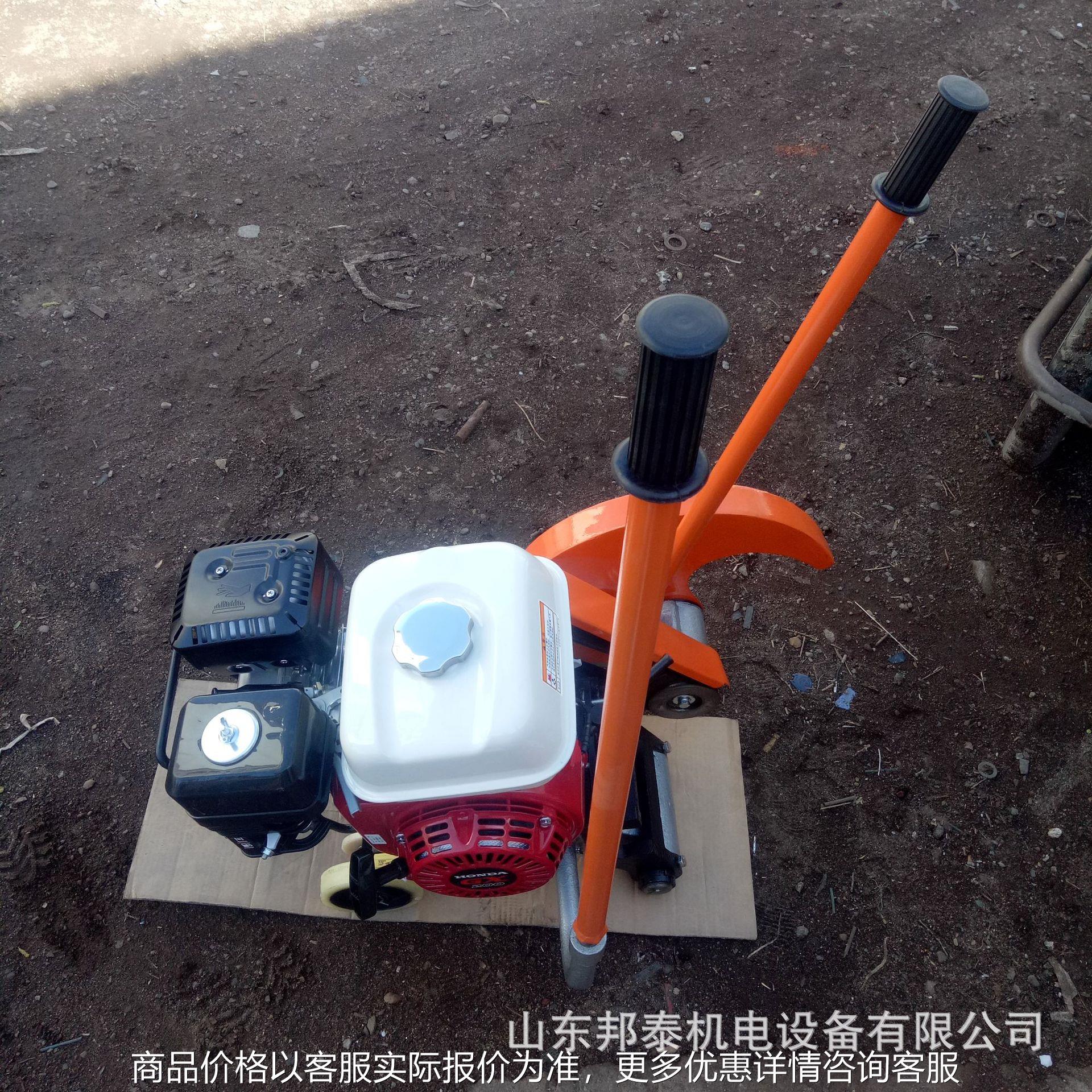 6.5马力轨道内燃切断机 汽油机钢轨锯断器 工务养护断轨锯