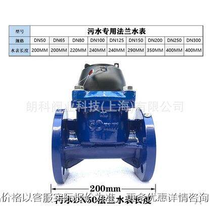 污水表干式可拆式冷水表防冻污水冷水表污水表50-200价格