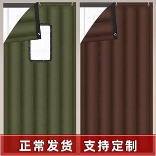 加厚棉门帘子保暖挡风磁吸自吸家用保温冬天防风防寒卧室隔断 冬季