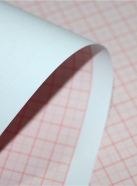 坐标纸a4学生网格纸桔红色绘图专用小B方格计算纸a3/a0/a2a1座标