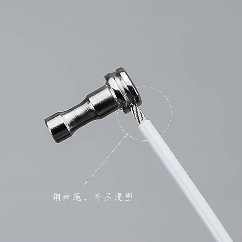 钢丝绳窗户锁扣铝合金推拉门平开C窗防盗安全锁塑钢窗锁扣限位器