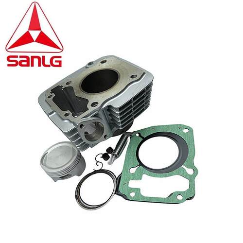 三铃机车SL125-5BT-A-3K-2BT-30-29-20-28国三套缸气缸体中缸环