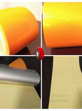 4厘米6公分管道反光色带聚苯乙烯高温色标灰色标识管线安全警示贴