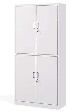 文件柜钢制铁皮资料档案D储存柜4 通双节柜BWY-3307 H 1850*W900