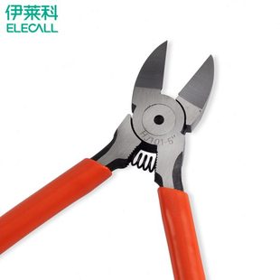伊莱科迷你型水口钳HJ101 5寸6寸斜口钳剪钳剪线钳斜嘴钳工具钳