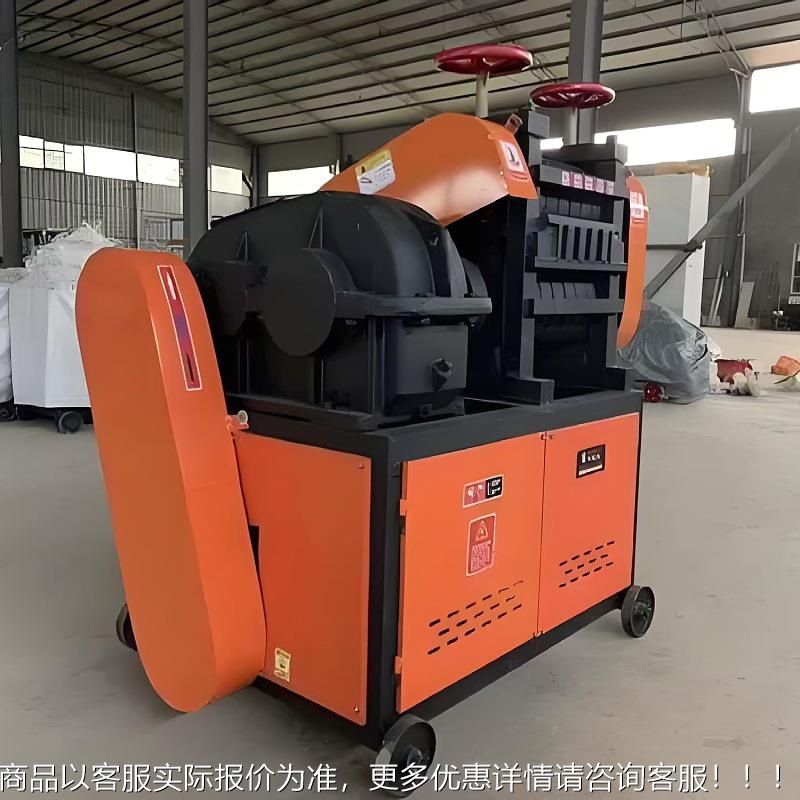 厂家供应废旧直867钢筋调直机弃料头箍料筋拉直机螺纹钢尾废矫机