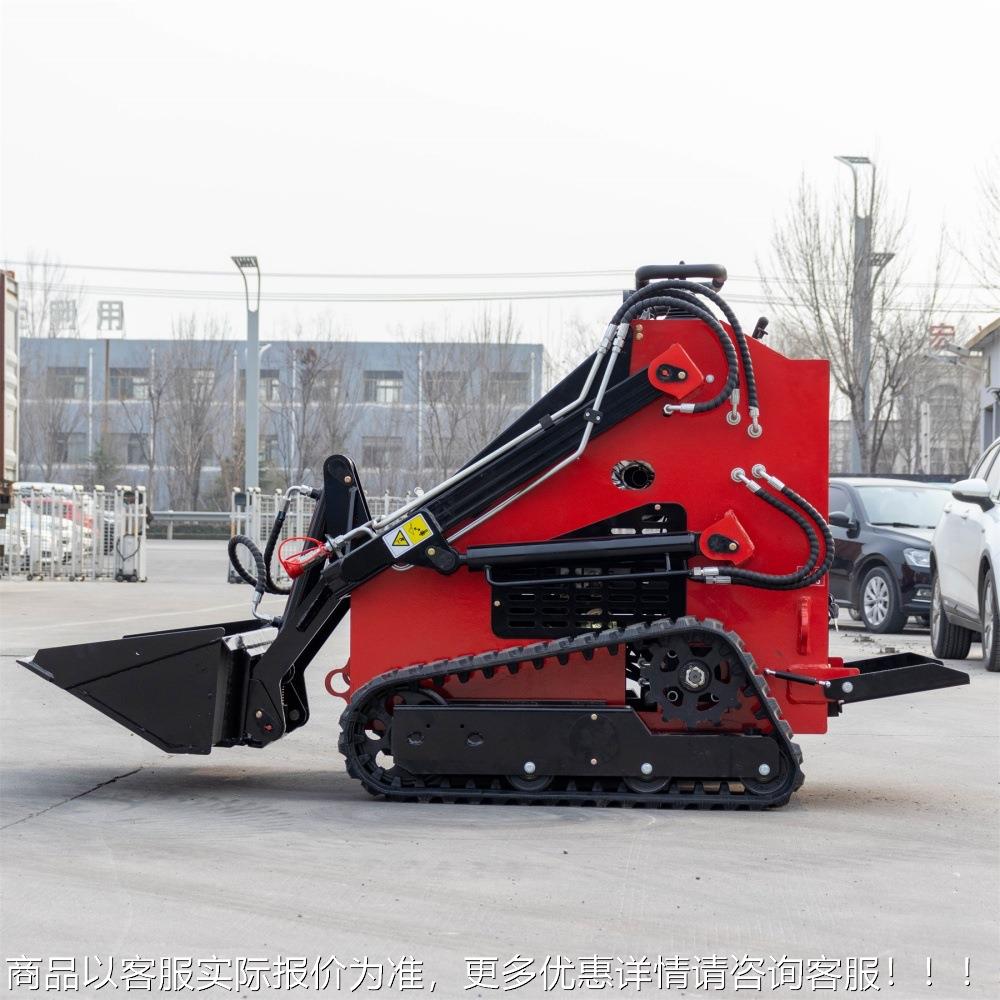 出口兰工程履923带装载机 HT波S38装0T滑移装载机 筑建物料卸小铲